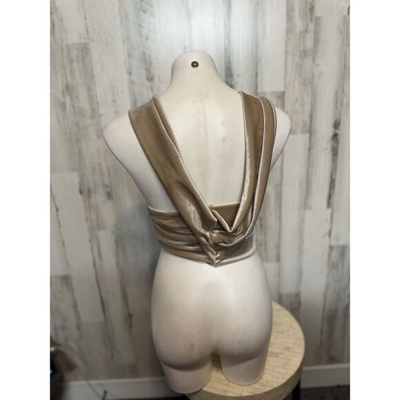 Velvet crop top - Picture 3 of 9